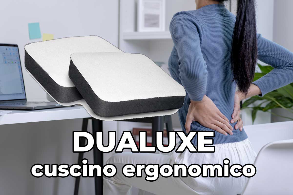 Dualuxe cuscino ergonomico: Funziona bene? Recensioni, Opinioni esperte e  Prezzo